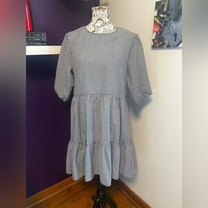 Anniewear New York Gingham Print Dress NWT